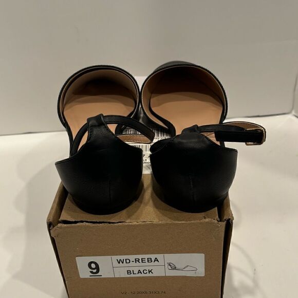 JOURNEE COLLECTION Reba Floral Flat Adjustable Ankle Strap Women’s SIZE 9W NEW - Picture 13 of 13